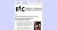 Desktop Screenshot of fitnessforcharity.org